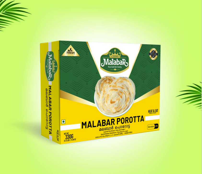 Crown Malabar Malabar Porotta Frozen 900G