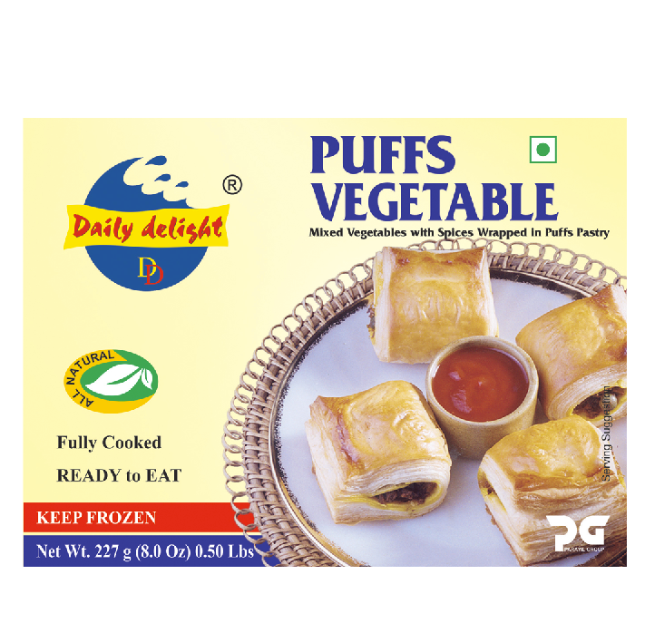 Daily Delight Puffs Vegetable 227Gm